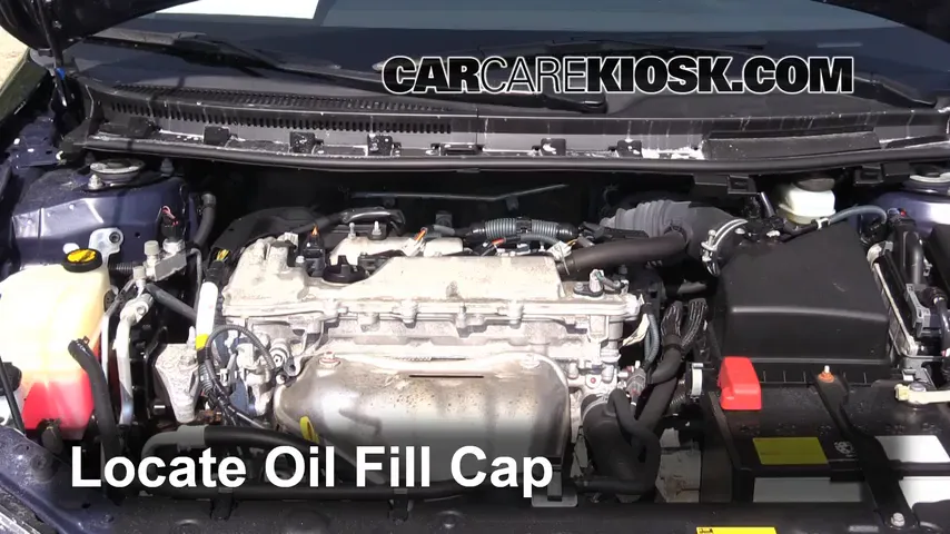 2012 Scion tC 2.5L 4 Cyl. Oil